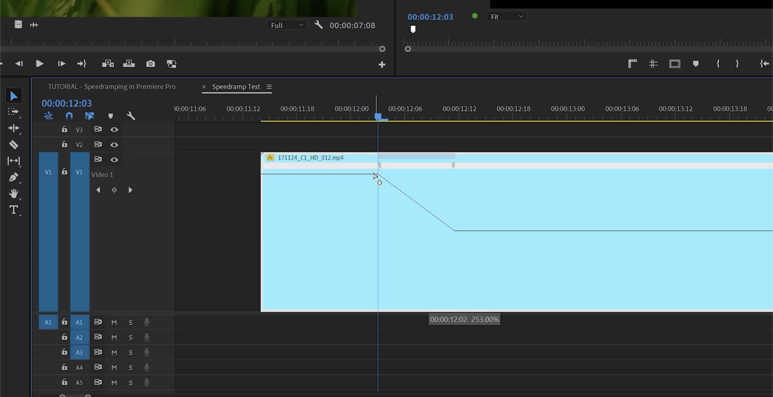 Speed Ramping In Premiere Pro