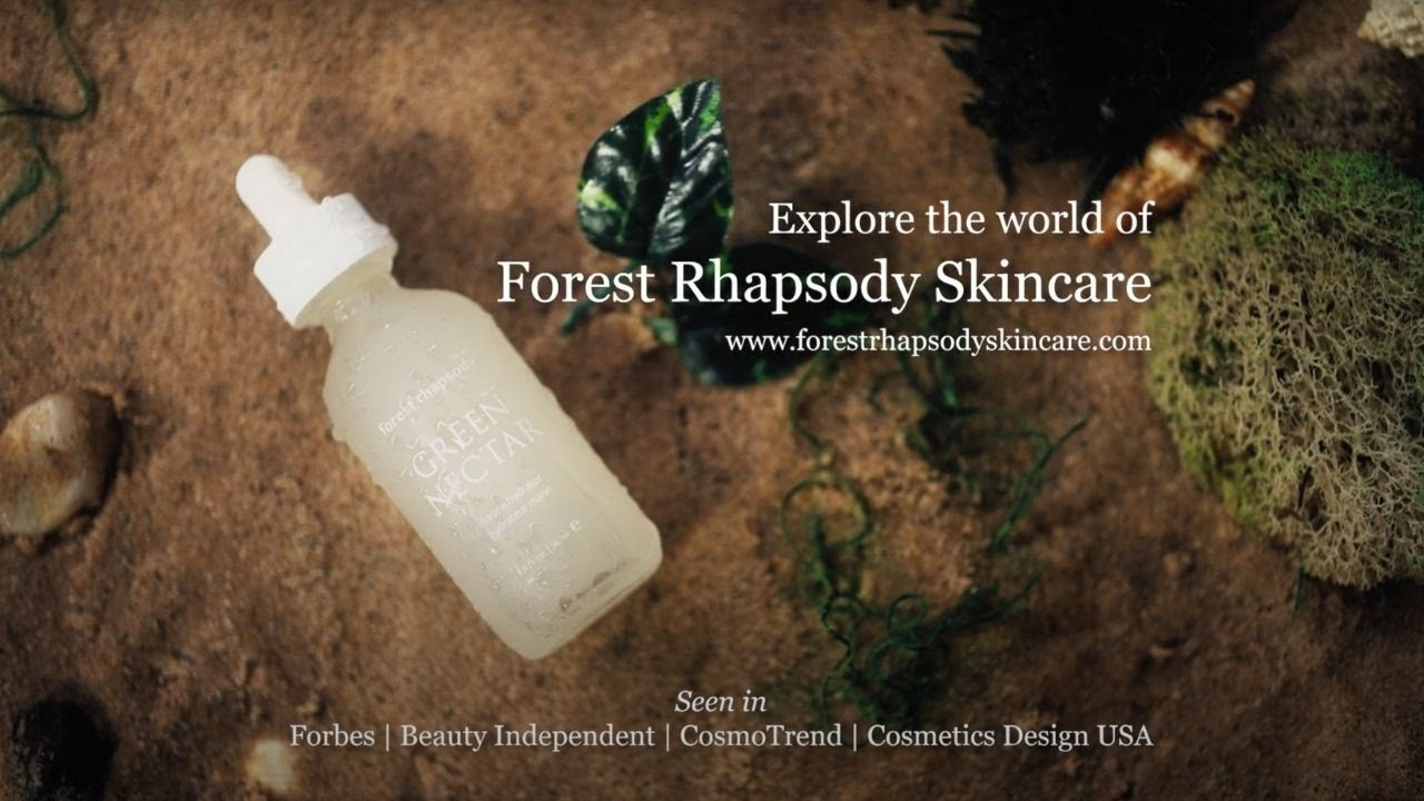 Forest Rhapsody Skincare brand film Toronto — corporate beauty product video production for skincare brand by Origin Films